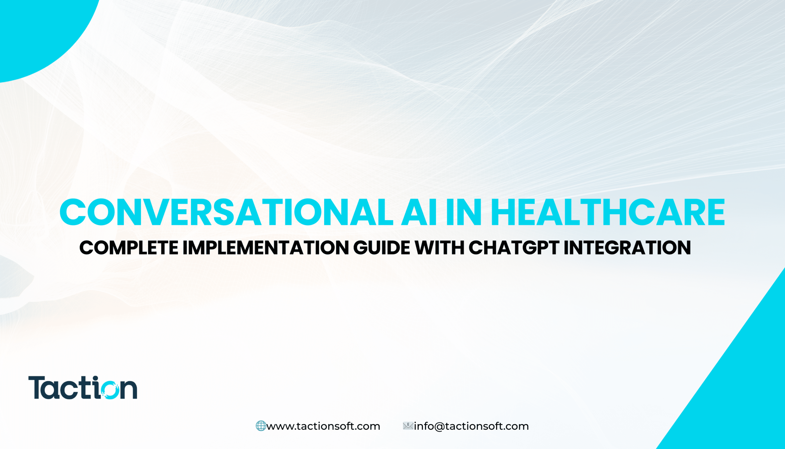 Conversational AI in Healthcare Complete Implementation Guide with ChatGPT Integration