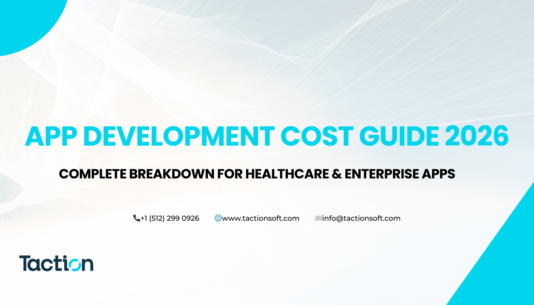 App Development Cost Guide 2026: Complete Breakdown for Healthcare & Enterprise Apps