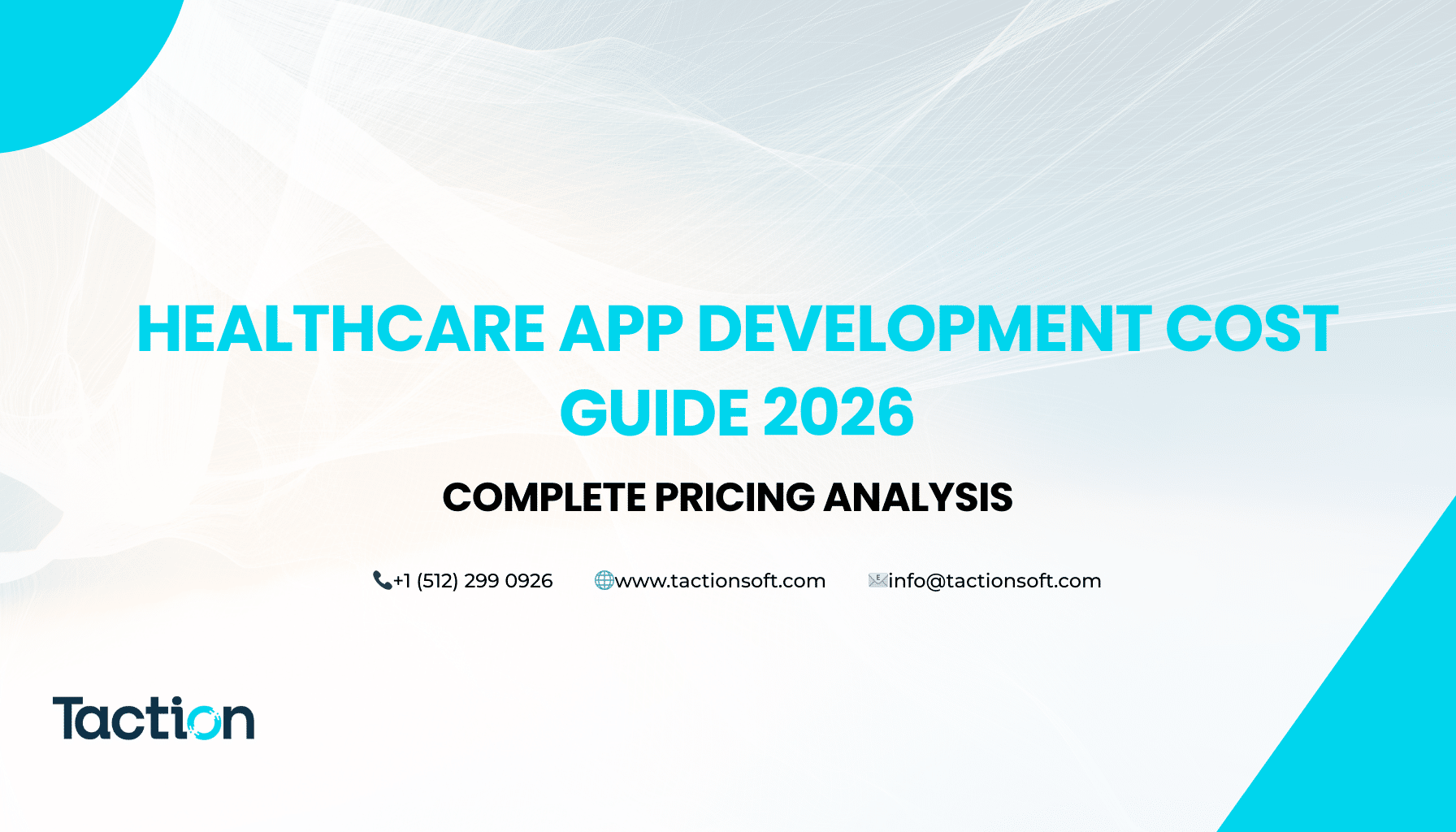 Healthcare App Development Cost Guide 2026: Complete Pricing Analysis