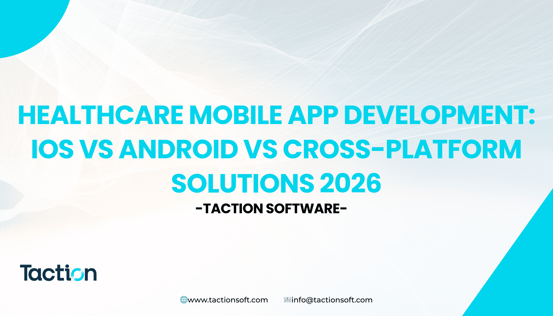 Healthcare Mobile App Development iOS vs Android vs Cross-Platform Solutions 2026