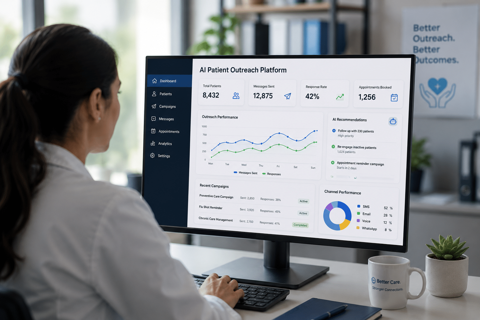 AI Patient Outreach Platform.