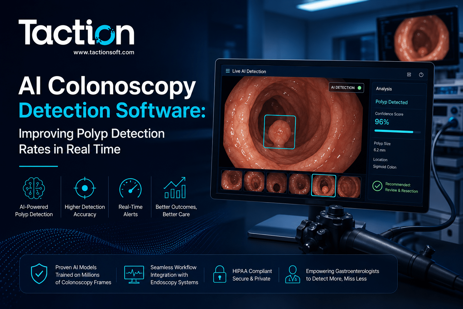 AI Colonoscopy Detection Software Improving Polyp Detection Rates in Real Time