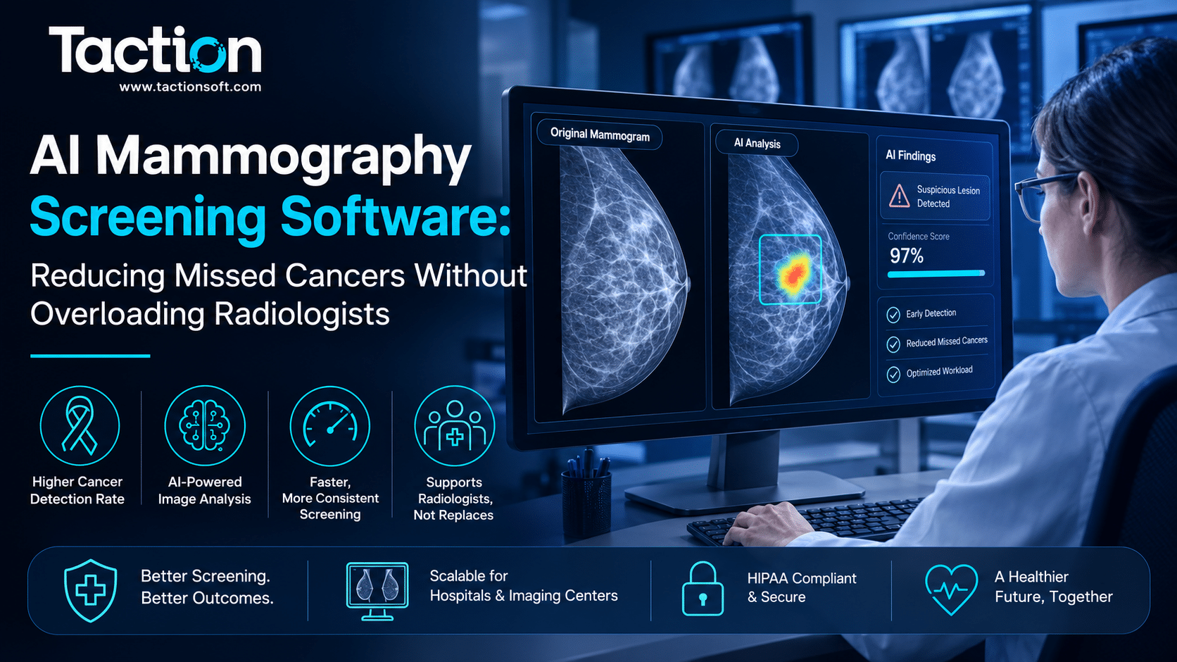 AI Mammography Screening Software Reducing Missed Cancers Without Overloading Radiologists