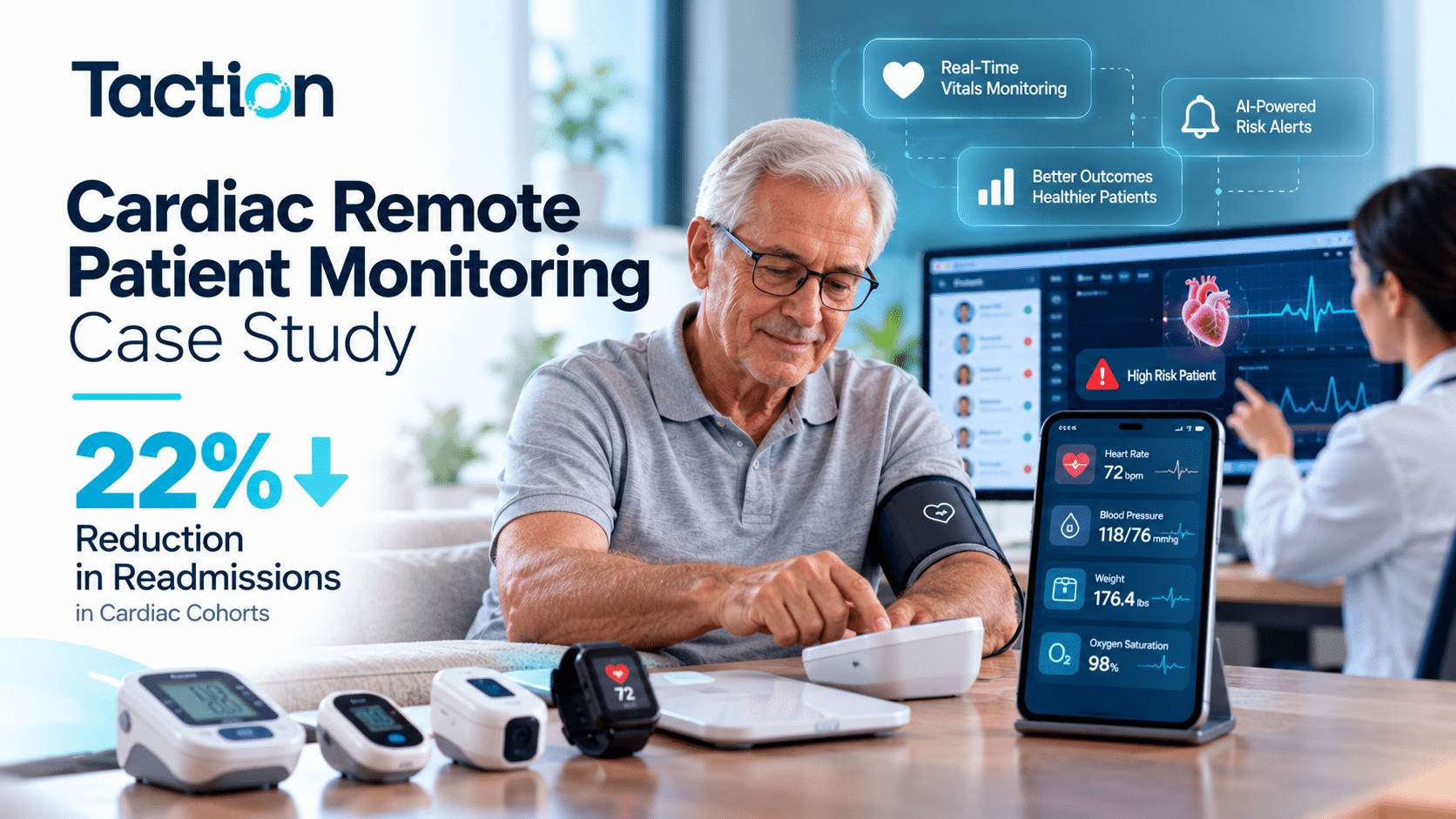 Taction Cardiac Remote Monitoring